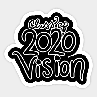 Class of 2020 vision Sticker